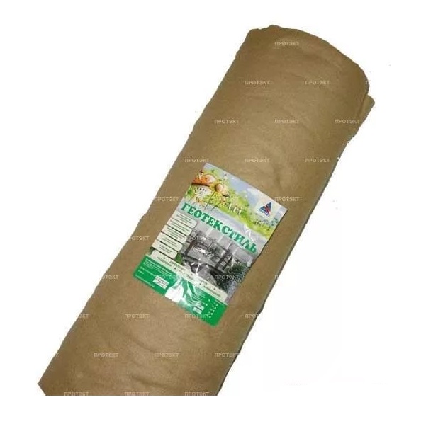 Геотекстиль 150гр/м2. 2м.*50м.=100м2.в рулоне. геоткань