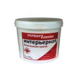 Первая линия Краска интерьерная 7кг.белоснежка