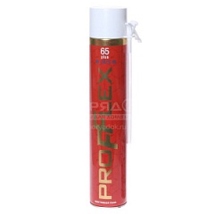 Пена монтажная PROFFLEX бытовая 750 красная MAXI 65 профлекс