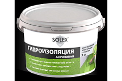 Гидроизоляционная мастика  6,.0кг.Solaks полимерная синяя (СОЛАКС)